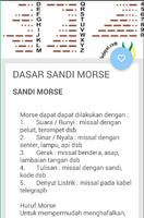 SANDI MORSE PRAMUKA LENGKAP اسکرین شاٹ 2