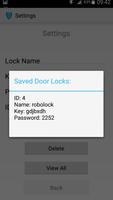 RoboLock Electronic door lock captura de pantalla 3