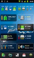 Mini Info+ System Widget App screenshot 1