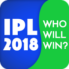 Who Will Win - IPL 2018 أيقونة