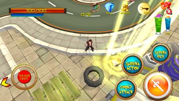 Dynamic Ninja Fight capture d'écran 1