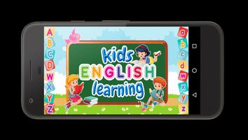 Kids English Learning poster