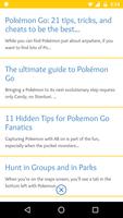 Hacks and Guide for Pokemon Go 스크린샷 1