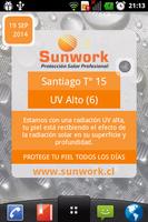 Indice UV Sunwork-poster