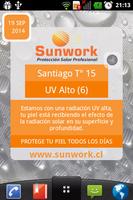 Indice UV Sunwork poster