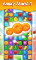Candy Sweet Tasty - Sweety Blast Match 3 Game ภาพหน้าจอ 1
