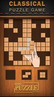 Wood Puzzle - 1010 Block Affiche