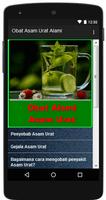 Obat Alami Asam Urat plakat