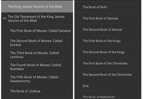 The Holy Bible (King James) capture d'écran 1