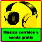 Musica corridos y banda gratis آئیکن