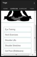 Yoga Exercise capture d'écran 1
