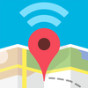 Wifimaps: free wifi +passwords 圖標