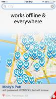 Wifimaps: free wifi +passwords capture d'écran 1