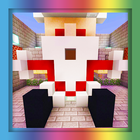 Xmas Find The Button Map for MCPE New Year! آئیکن