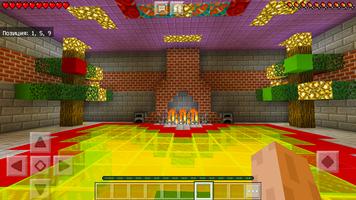 Xmas Find The Button Map for MCPE New Year! الملصق