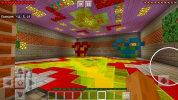 Xmas Find The Button Map for MCPE New Year! تصوير الشاشة 1