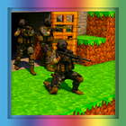 Soldier strike multiplayer map for Minecraft PE أيقونة