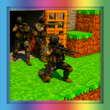 Soldier strike multiplayer map for Minecraft PE أيقونة