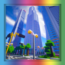 World angeles city map adventure for MCPE! APK