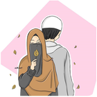 Kartun Muslim Muslimah icono