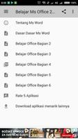 Belajar Ms Office 2007-2018 海報