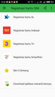 Registrasi Kartu SIM screenshot 2