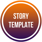 ikon InTemplate : Template Story Sosmed