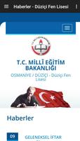 Düziçi Fen Lisesi poster