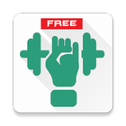 آیکون‌ Abs and dumbbells workout, the gym fitness guide