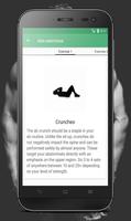 Abs and dumbbells workout, the gym fitness guide capture d'écran 3
