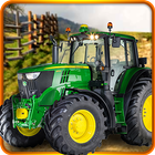 Farming Tractor : USA ไอคอน