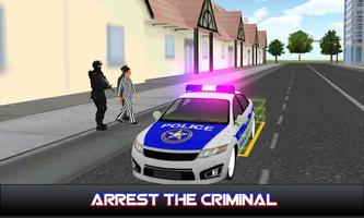 Car Sim : Police Affiche