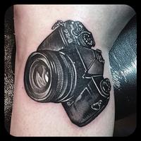 Pro Camera Tattoo Affiche