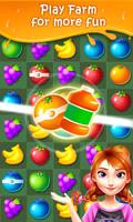 Juice Fruits Match 3 скриншот 2