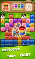 Fruit Block Boom - Puzzle Crush Legend capture d'écran 1