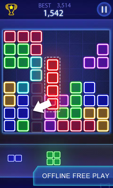 Puzzle game : Glow block puzzle APK for Android Download