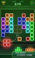 Puzzle game : Glow block puzzle screenshot 1