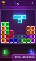 Puzzle game : Glow block puzzle capture d'écran 2