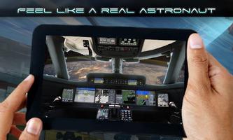 Moon Flight Driving Simulator Affiche