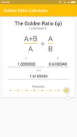 Golden Ratio Calculator screenshot 1