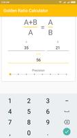 Golden Ratio Calculator capture d'écran 2