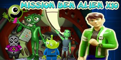 Ultimate Ben Alien X10 Plakat