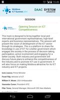 برنامه‌نما Moldova ICT Summit 2014 عکس از صفحه