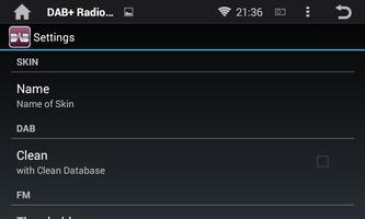 DAB DAB+ for Android Car Radio capture d'écran 1