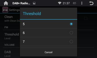 DAB DAB+ for Android Car Radio capture d'écran 2