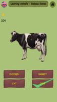 Learning Animal Names. Picture-Test-Sound screenshot 1