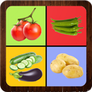 Vegetable-Learning Vegetables- Practice Test Sound APK