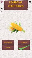 Vegetable-Learning Vegetables- Practice Test Sound screenshot 2