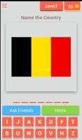 برنامه‌نما Flags Of The World Quiz. 🏁 عکس از صفحه