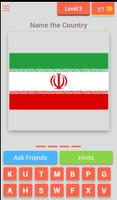 برنامه‌نما Flags Of The World Quiz. 🏁 عکس از صفحه